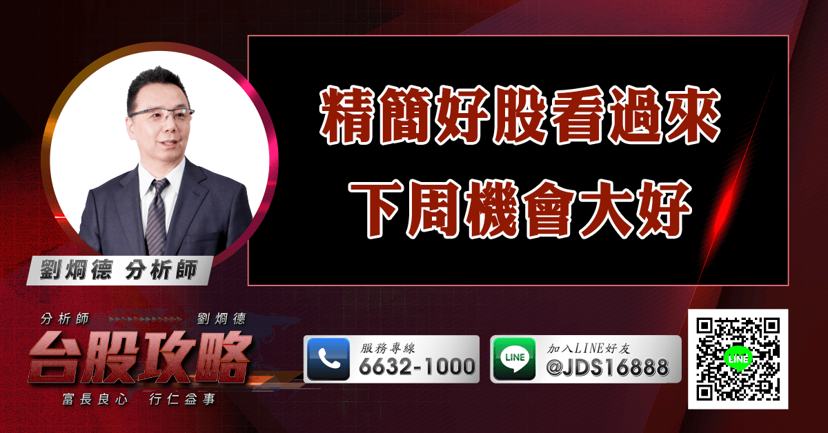 精簡好股看過來 下周機會大好 (圖)